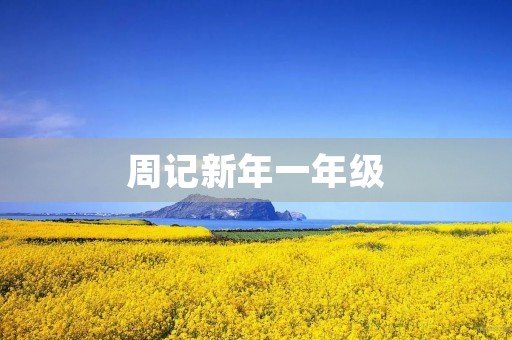 周记新年一年级 周记新年一年级