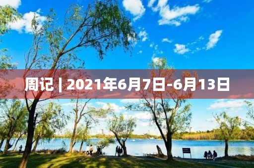 周记 | 2021年6月7日-6月13日 周记 | 2021年6月7日-6月13日