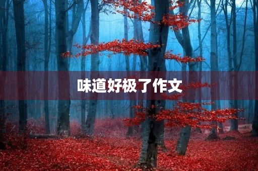 味道好极了作文 味道好极了作文