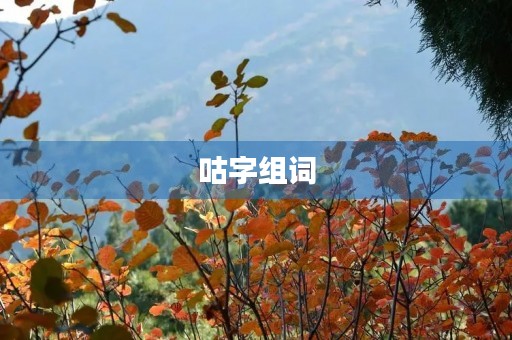 咕字组词(咕组词) 咕字组词(咕组词)