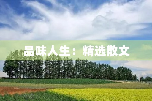 品味人生：精选散文