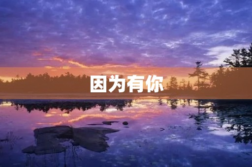 因为有你,我的世界变得唯美 因为有你,我的世界变得唯美
