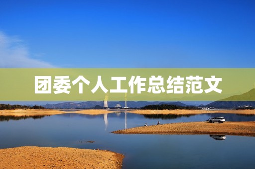 团委个人工作总结范文