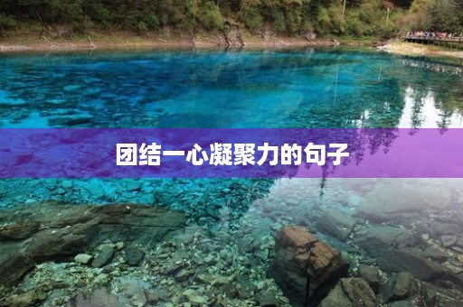 团结一心凝聚力的句子,团结一心凝聚力的句子队凝聚 团结一心凝聚力的句子,团结一心凝聚力的句子队凝聚