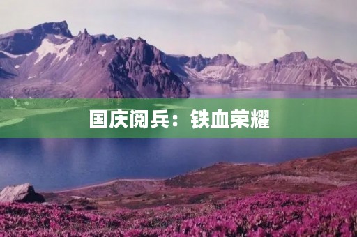 国庆阅兵:铁血荣耀 国庆阅兵:铁血荣耀