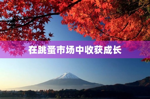 在跳蚤市场中收获成长