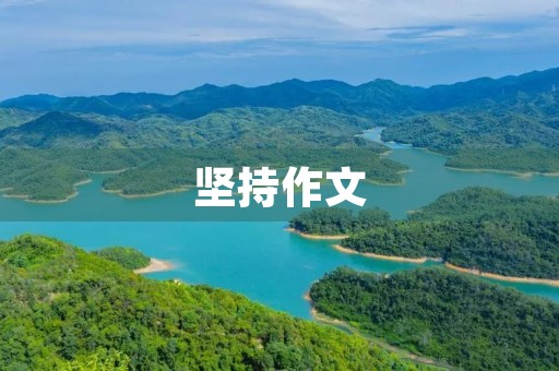 坚持作文 坚持作文