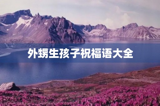 外甥生孩子祝福语大全,外甥刚出生的祝福语