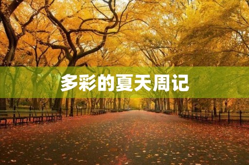多彩的夏天周记 多彩的夏天周记