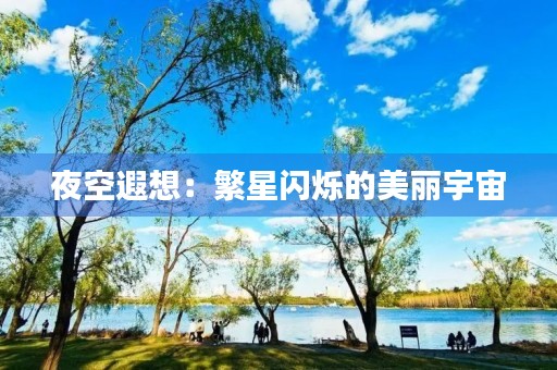 夜空遐想：繁星闪烁的美丽宇宙