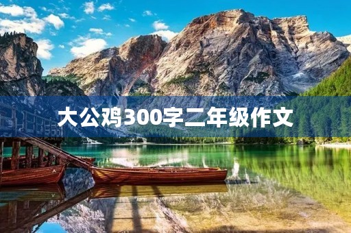 大公鸡300字二年级作文 大公鸡300字二年级作文