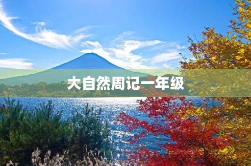 大自然周记一年级