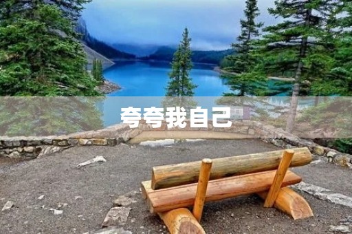 夸夸我自己,我是最棒的! 夸夸我自己,我是最棒的!