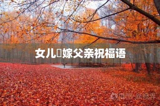 女儿岀嫁父亲祝福语(女儿婚礼父亲最佳致辞)