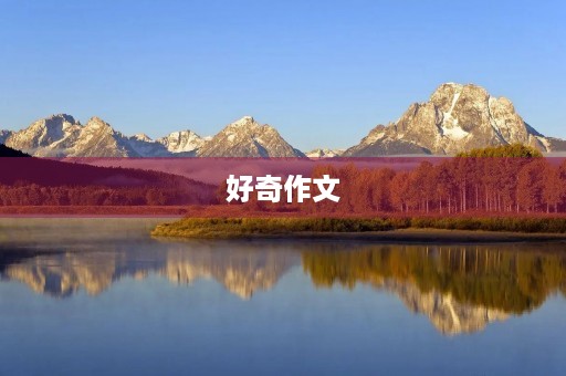 好奇作文