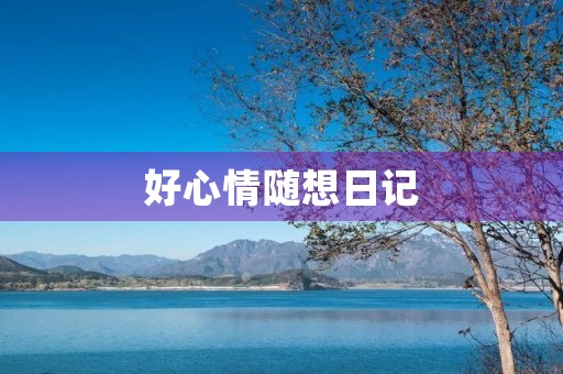 好心情随想日记