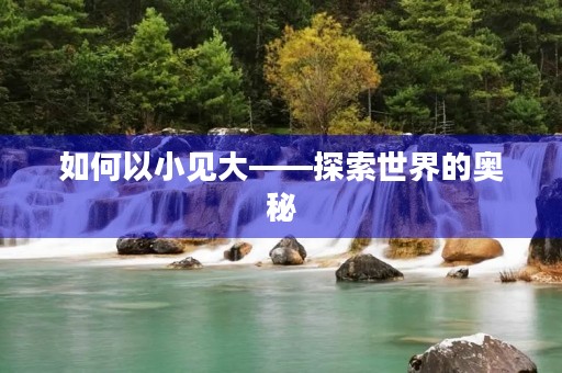 如何以小见大——探索世界的奥秘