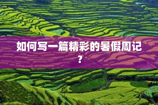如何写一篇精彩的暑假周记? 如何写一篇精彩的暑假周记?