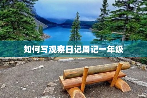 如何写观察日记周记一年级