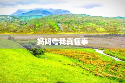 妈妈夸我真懂事,我该如何继续保持呢? 妈妈夸我真懂事,我该如何继续保持呢?