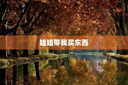 姐姐带我买东西