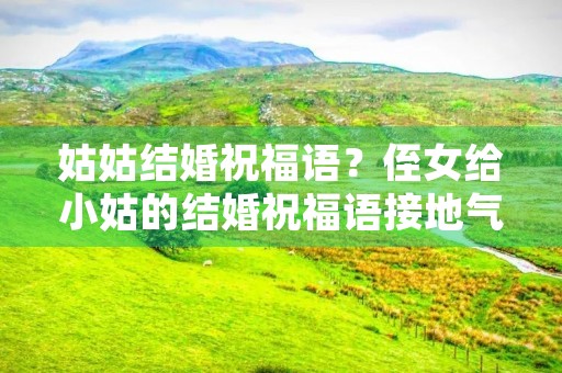 姑姑结婚祝福语?侄女给小姑的结婚祝福语接地气