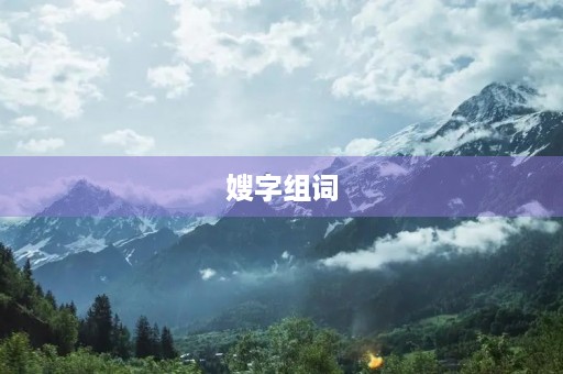 嫂字组词(嫂组词)
