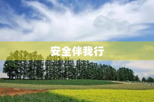 安全伴我行，预防为主