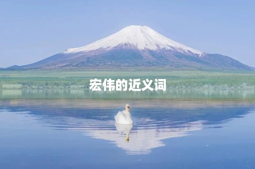 宏伟的近义词(宏伟的近义词) 宏伟的近义词(宏伟的近义词)