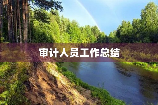 审计人员工作总结