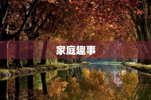 家庭趣事 家庭趣事