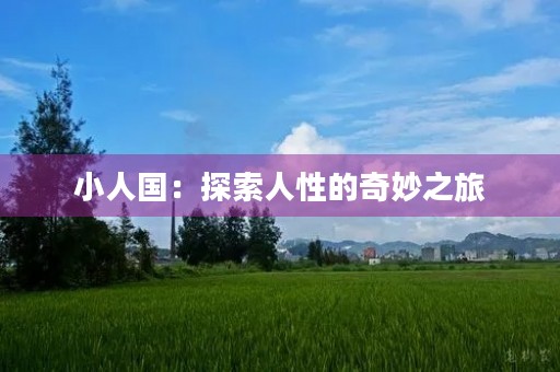 小人国:探索人性的奇妙之旅 小人国:探索人性的奇妙之旅