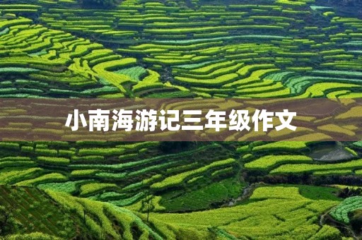 小南海游记三年级作文 小南海游记三年级作文