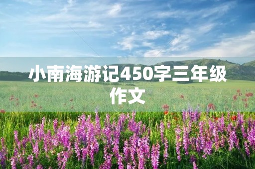小南海游记450字三年级作文 小南海游记450字三年级作文