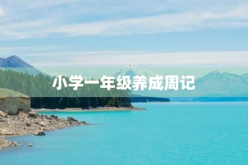 小学一年级养成周记 小学一年级养成周记
