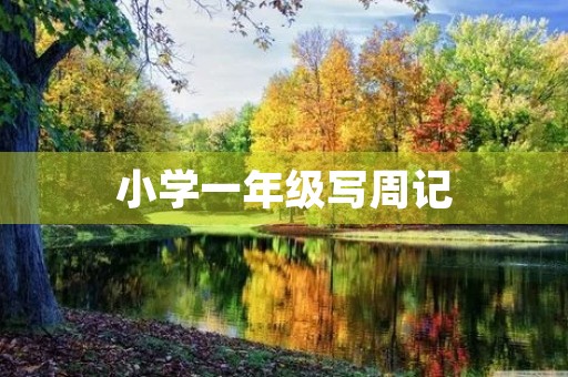 小学一年级写周记 小学一年级写周记