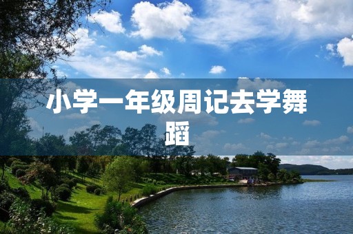 小学一年级周记去学舞蹈