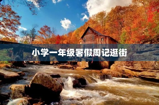 小学一年级暑假周记逛街 小学一年级暑假周记逛街