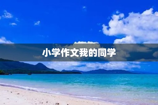 小学作文我的同学