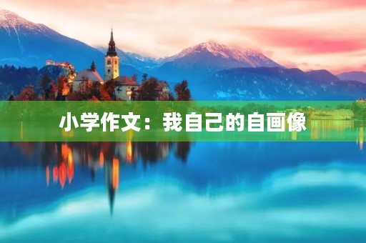 小学作文：我自己的自画像