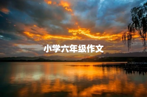 小学六年级作文
