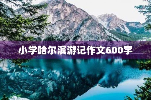 小学哈尔滨游记作文600字