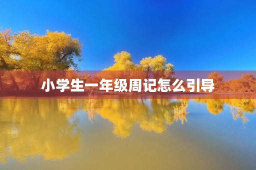 小学生一年级周记怎么引导