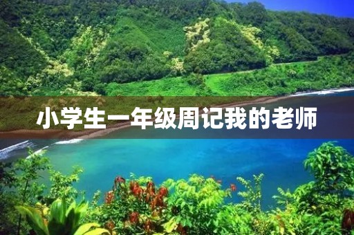 小学生一年级周记我的老师