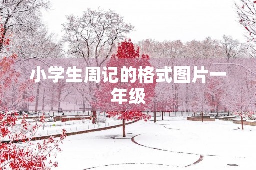 小学生周记的格式图片一年级 小学生周记的格式图片一年级