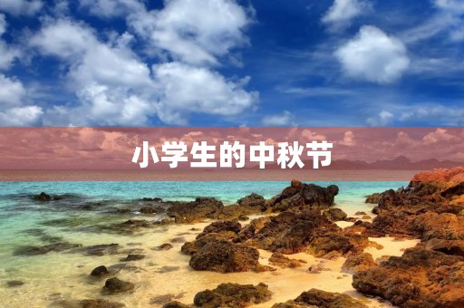 小学生的中秋节