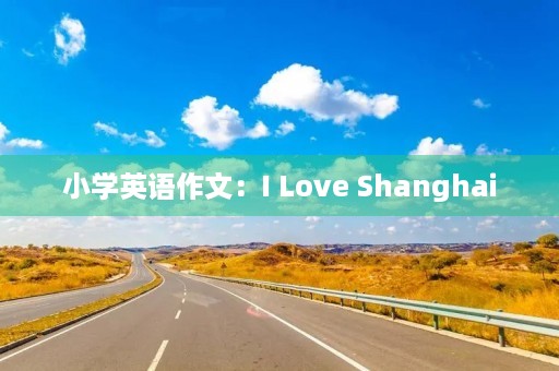 小学英语作文：I Love Shanghai