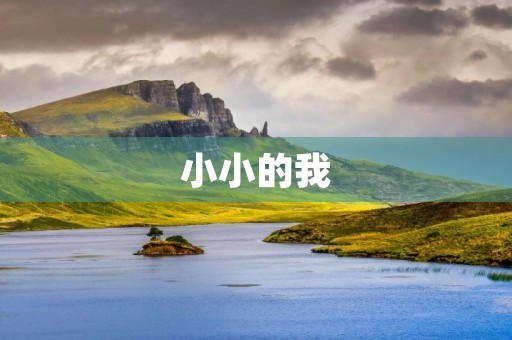 小小的我 小小的我