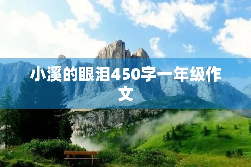 小溪的眼泪450字一年级作文
