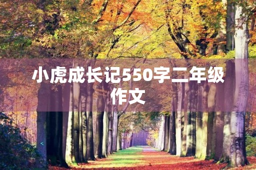 小虎成长记550字二年级作文